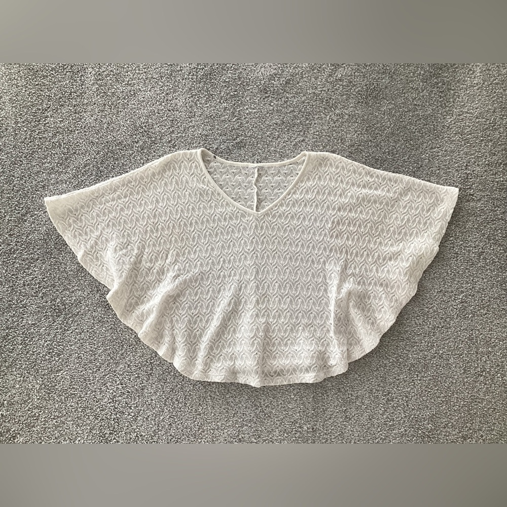 Soft Lace Draped Top